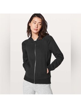 Lululemon Cool & Collected‎ Jacket Black Size 4
